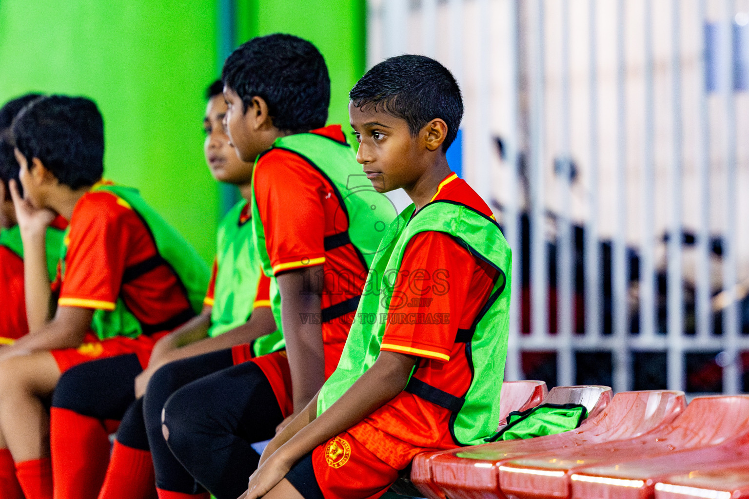 Victory Sports Club vs Hurriyya Sports Club (U12) in Day 9 of Dhivehi Youth League 2024 held at Henveiru Stadium on Saturday, 14th December 2024. Photos: Nausham Waheed / Images.mv