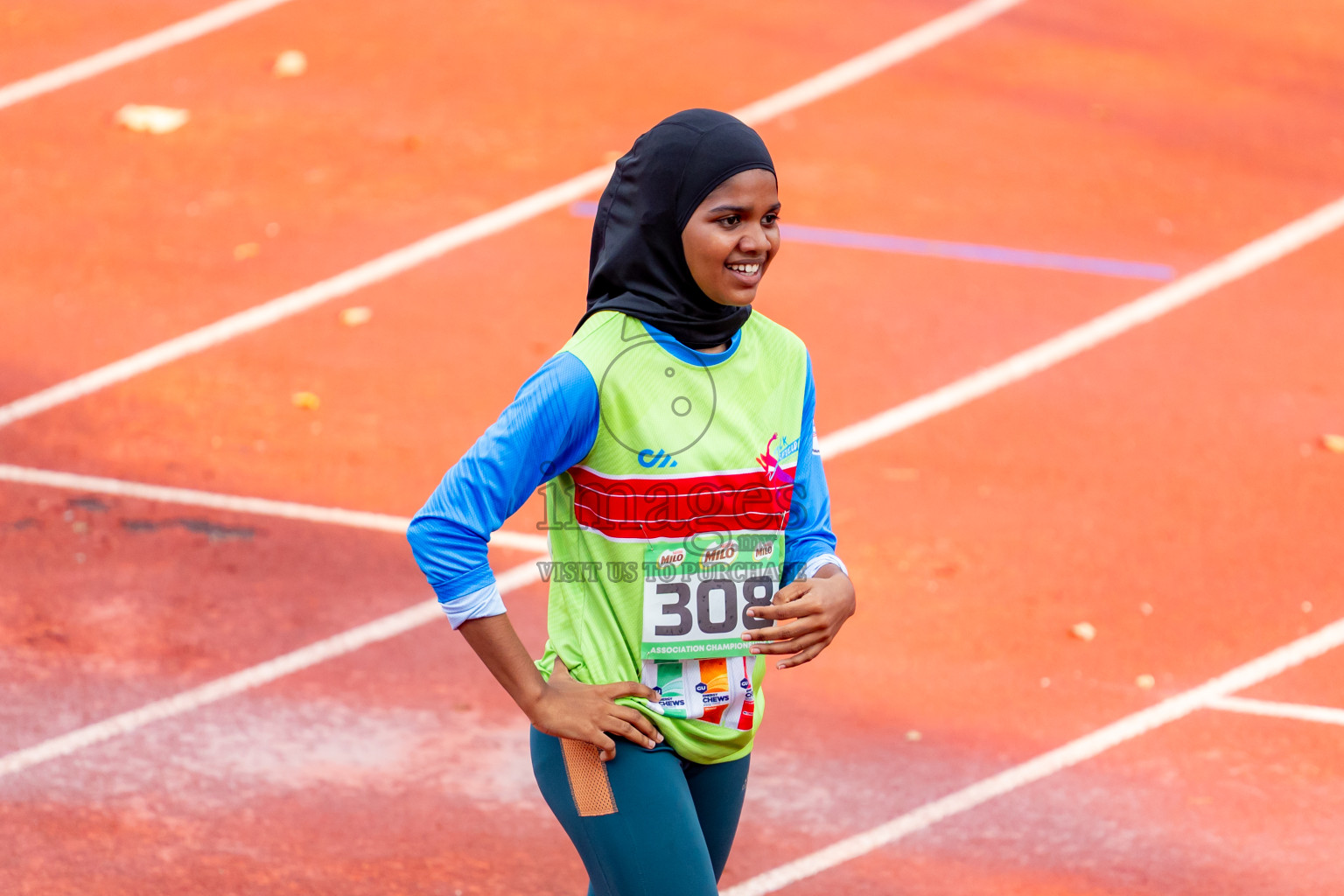 Day 3 of 12th Milo Association Championships was held in Ekuveni Track at Male', Maldives on Saturday, 26th April 2025. Photos: Nausham Waheed / images.mv