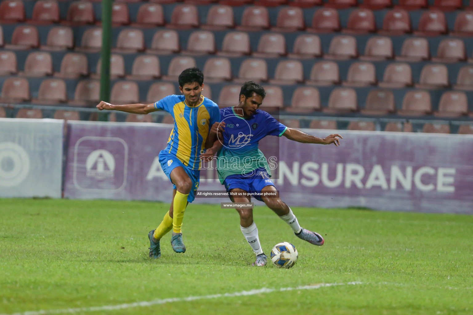 President's Cup 2023 - Club Valencia vs Super United Sports, held in National Football Stadium, Male', Maldives  Photos: Mohamed Mahfooz Moosa/ Images.mv