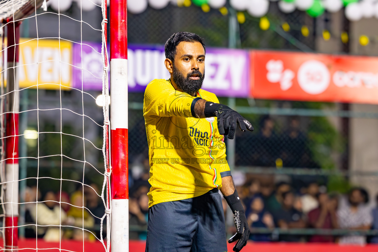 L Gan vs L Isdhoo in Laamu Atoll Finals Day 26 of Golden Futsal Challenge 2025 was held on Thursday , 30th January 2025, in Hulhumale', Maldives. Photos: Ismail Thoriq / images.mv