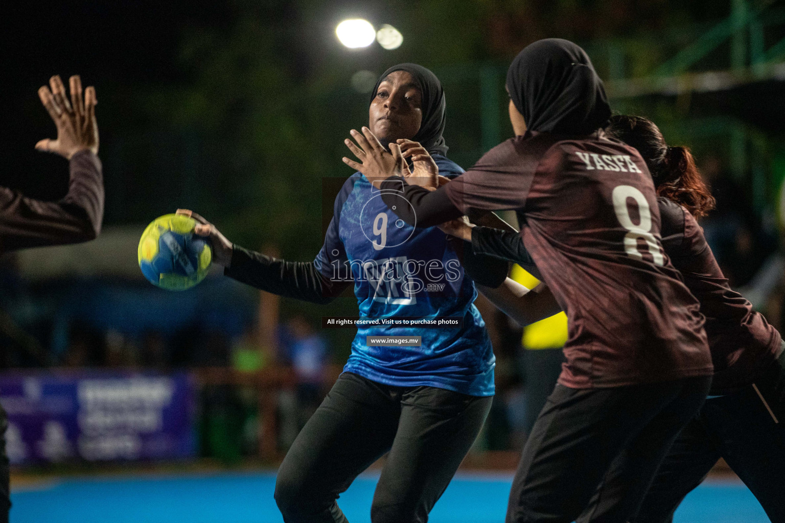 Finals of 6th MILO Handball Maldives Championship 2023, held in Handball ground, Male', Maldives on 10th June 2023 Photos: Nausham waheed / images.mv