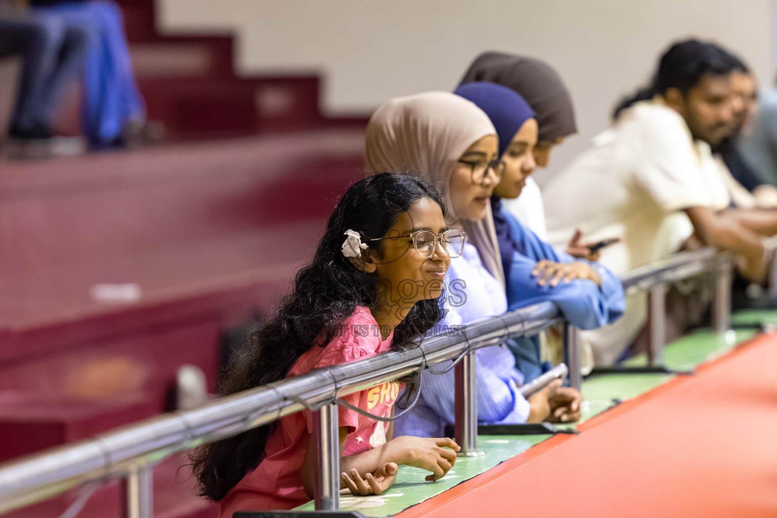 C Matrix vs KYRC in the Final of 24th Milo Netball Association Championship was held in Social Center at Male', Maldives on Thursday, 11th September 2025. Photos: Mohamed Mahfooz Moosa / images.mv