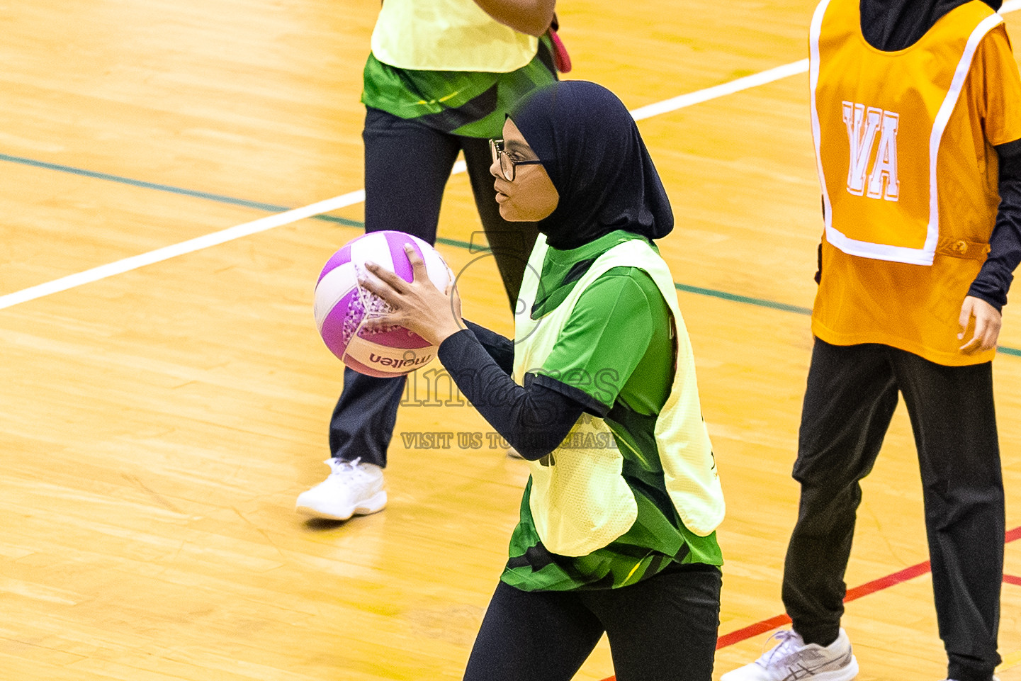 C. Green Streets vs Youth United SC A in Day 3 of 24th Milo Netball Association Championship held in Social Center at Male', Maldives on Wednesday, 3rd September 2025. Photos: Mohamed MahfoozMoosa / images.mv