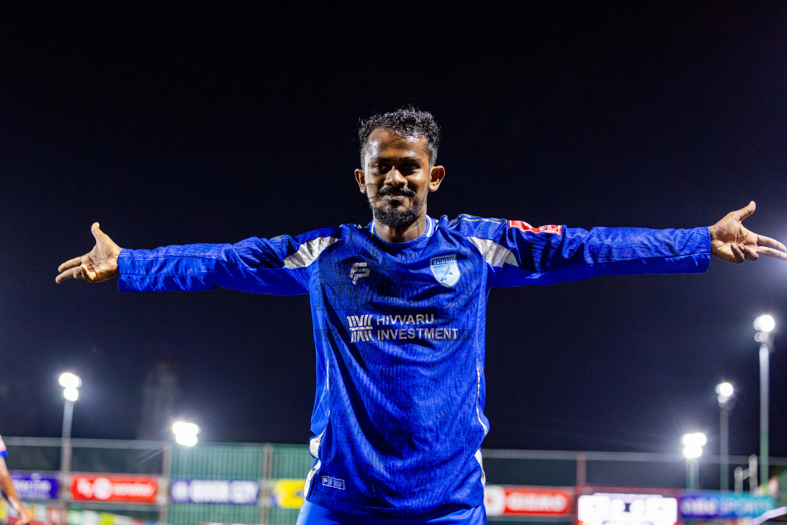 ADh Mandhoo vs AA Mathiveri in zone round Day 30 of Golden Futsal Challenge 2025 was held on Monday , 3rd February 2025, in Hulhumale', Maldives. Photos: Nausham Waheed / images.mv