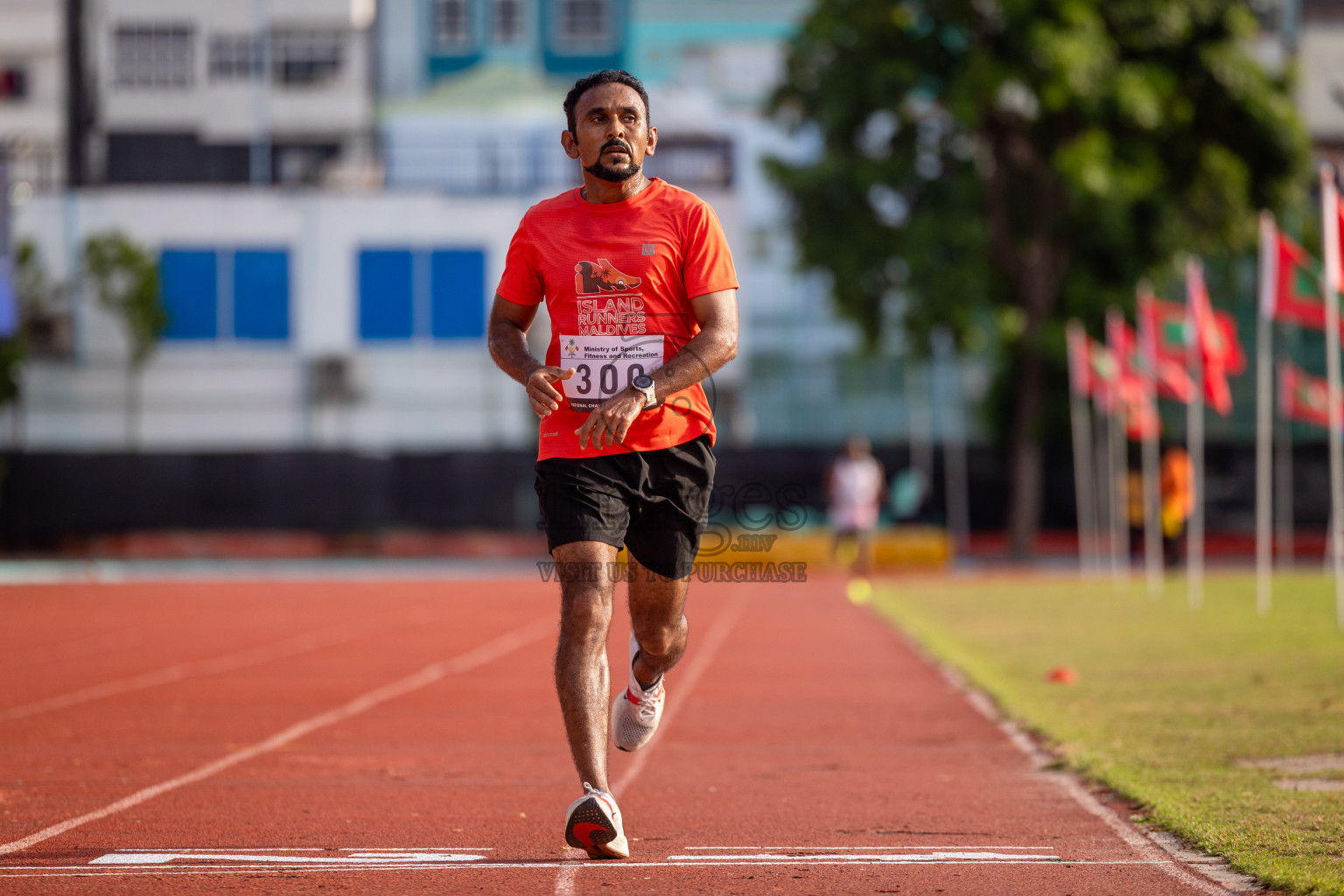 Day 2 of 33rd National Athletics Championship was held in Ekuveni Track at Male', Maldives on Friday, 6th September 2024. Photos: Shuu Abdul Sattar / images.mv