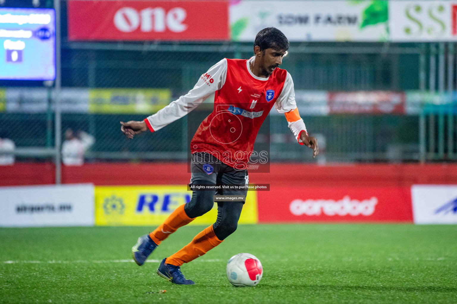 GA. Gemanafushi vs GA. Dhevvadhoo in Day 2 of Golden Futsal Challenge 2023 on 06 February 2023 in Hulhumale, Male, Maldives