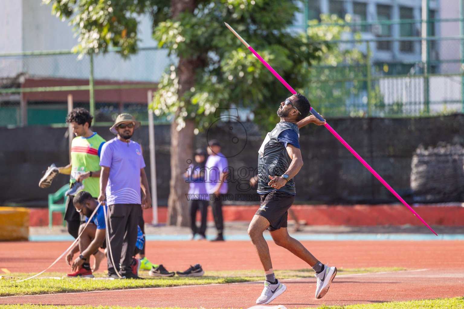 Day 1 of 33rd National Athletics Championship was held in Ekuveni Track at Male', Maldives on Thursday, 5th September 2024. Photos: Shuu Abdul Sattar / images.mv