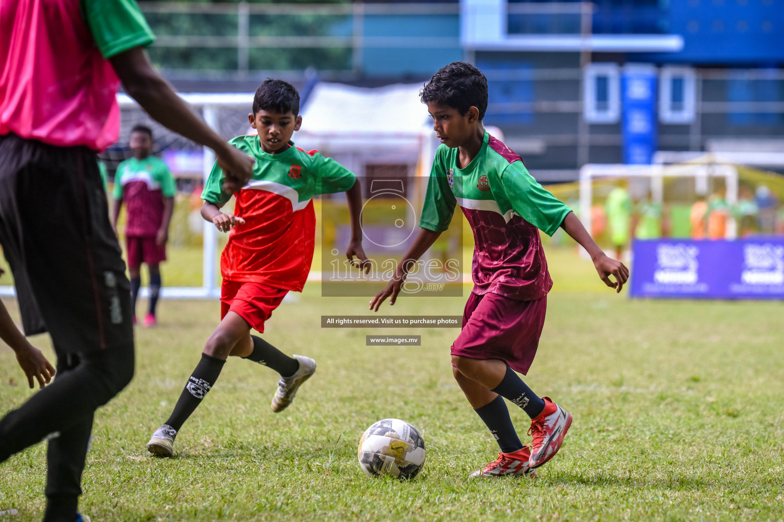 Day 3 of Milo Kids Football Fiesta 2022 was held in Male', Maldives on 21st October 2022. Photos: Nausham Waheed/ images.mv