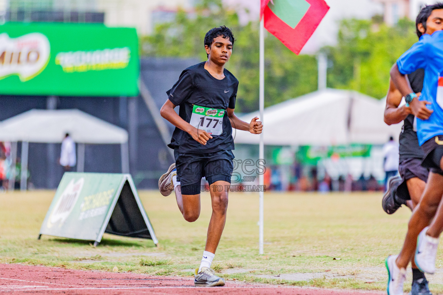 Day 3 of Inter-school Athletics Championship 2025 held in Ekuveni Synthetic Track, Male', Maldives on Wednesday, 08th October 2025. Photos by: Areef Adam  / Images.mv