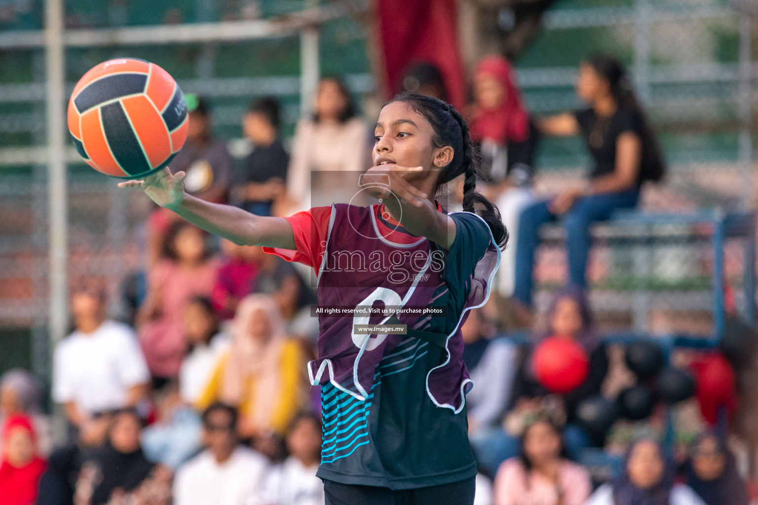 Day 6 of 20th Milo National Netball Tournament 2023, held in Synthetic Netball Court, Male', Maldives on 4th June 2023 Photos: Nausham Waheed/ Images.mv