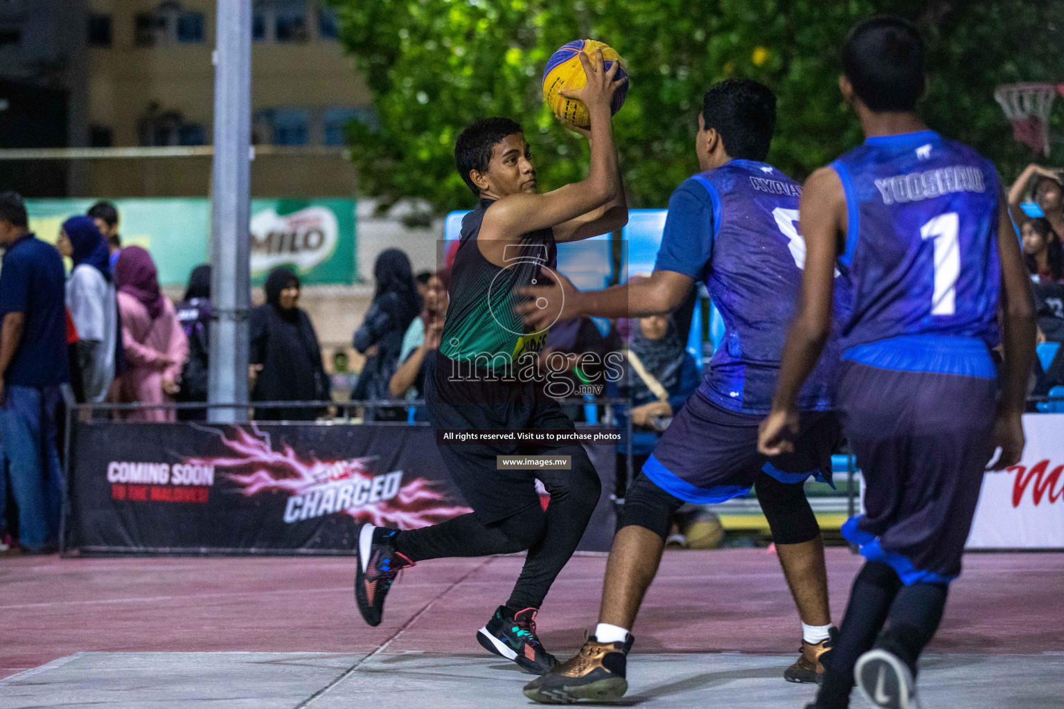 Day4 of Slamdunk by Sosal on 15th April 2023 held in Male'. Photos: Nausham waheed /images.mv