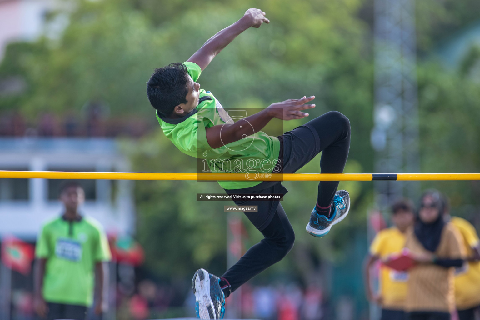 Day 1 of Inter-School Athletics Championship held in Male', Maldives on 22nd May 2022. Photos by: Nausham Waheed / images.mv