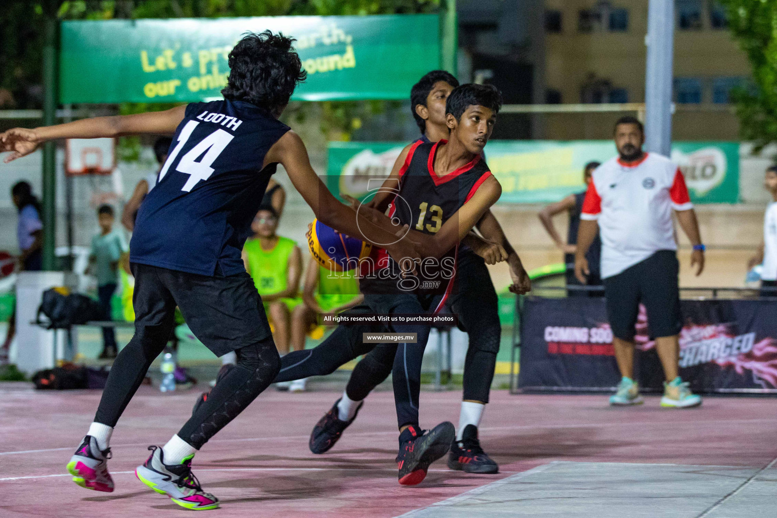 Day3 of Slamdunk by Sosal on 14th April 2023 held in Male'. Photos: Nausham waheed /images.mv