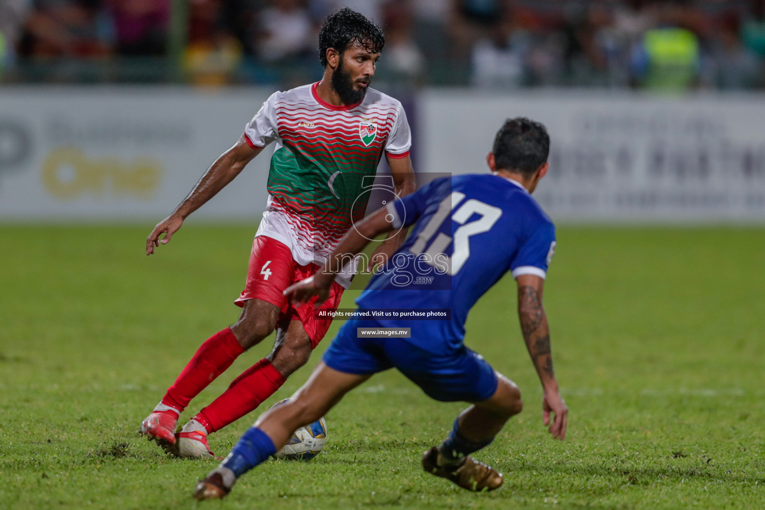 Maldives vs Nepal in SAFF Championship 2021 held on 1st October 2021 in Galolhu National Stadium, Male', Maldives