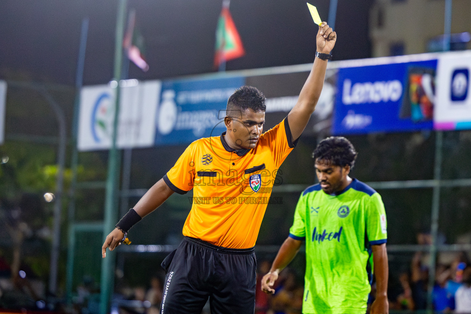 Customs rc vs Club Immigration in Club Maldives Cup 2024 held in Rehendi Futsal Ground, Hulhumale', Maldives on Wednesday, 2nd October 2024. Photos: Nausham Waheed / images.mv