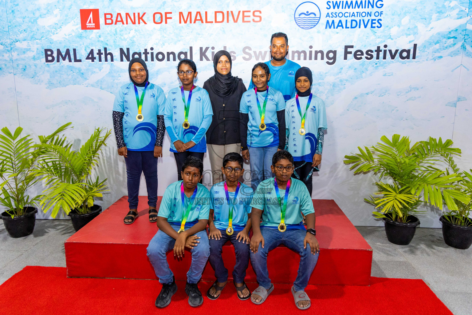 Closing Ceremony of 4th National Kids Swimming Festival 2023 on 9th December 2023, held in Hulhumale', Maldives Photos: Nausham Waheed / Images.mv