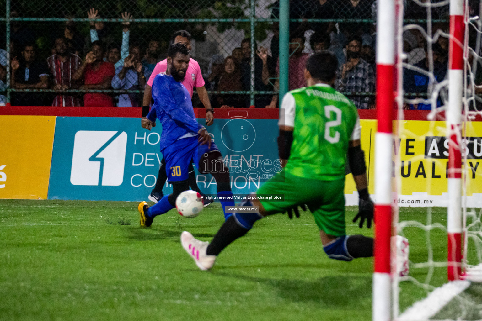 Customs RC vs Club Aasandha in Club Maldives Cup 2022 was held in Hulhumale', Maldives on Saturday, 15th October 2022. Photos: Hassan Simah/ images.mv