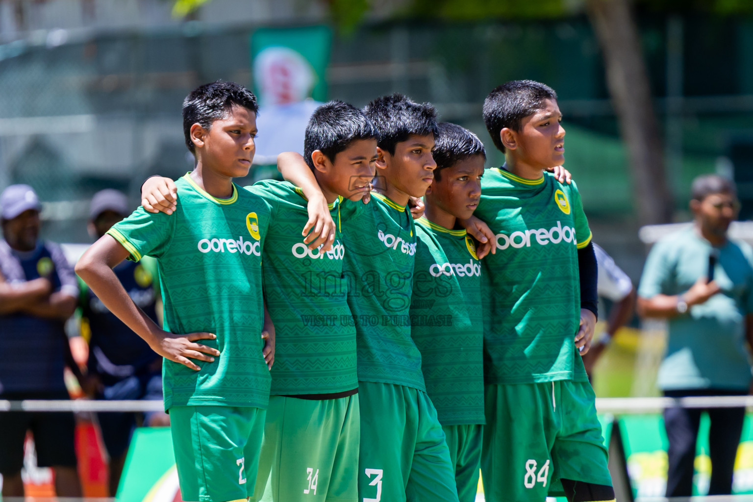 Day 3 of MILO Academy Championship 2025 (U-12) was held at Henveiru Stadium in Male', Maldives on Saturday, 3rd May 2025. Photos: Nausham Waheed / images.mv