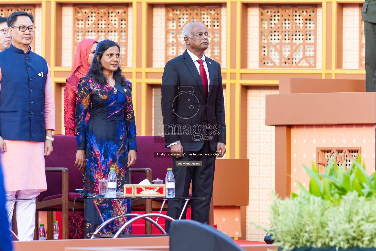 The Inauguration of the 8th President of Maldives was held in Jumhooree Maidhaan, Male', Maldives on 17th November 2023. Photos: Nausham Waheed / images.mv