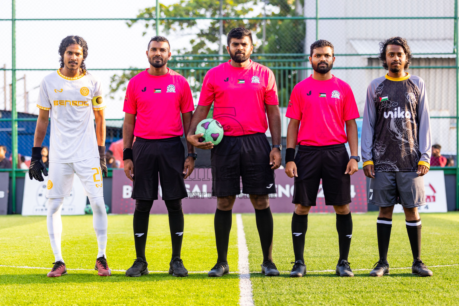 Bretheren SC vs Fasthari SC in Day 6 of BG Futsal Challenge 2024 was held on Sunday, 17th March 2024, in Male', Maldives Photos: Nausham Waheed / images.mv