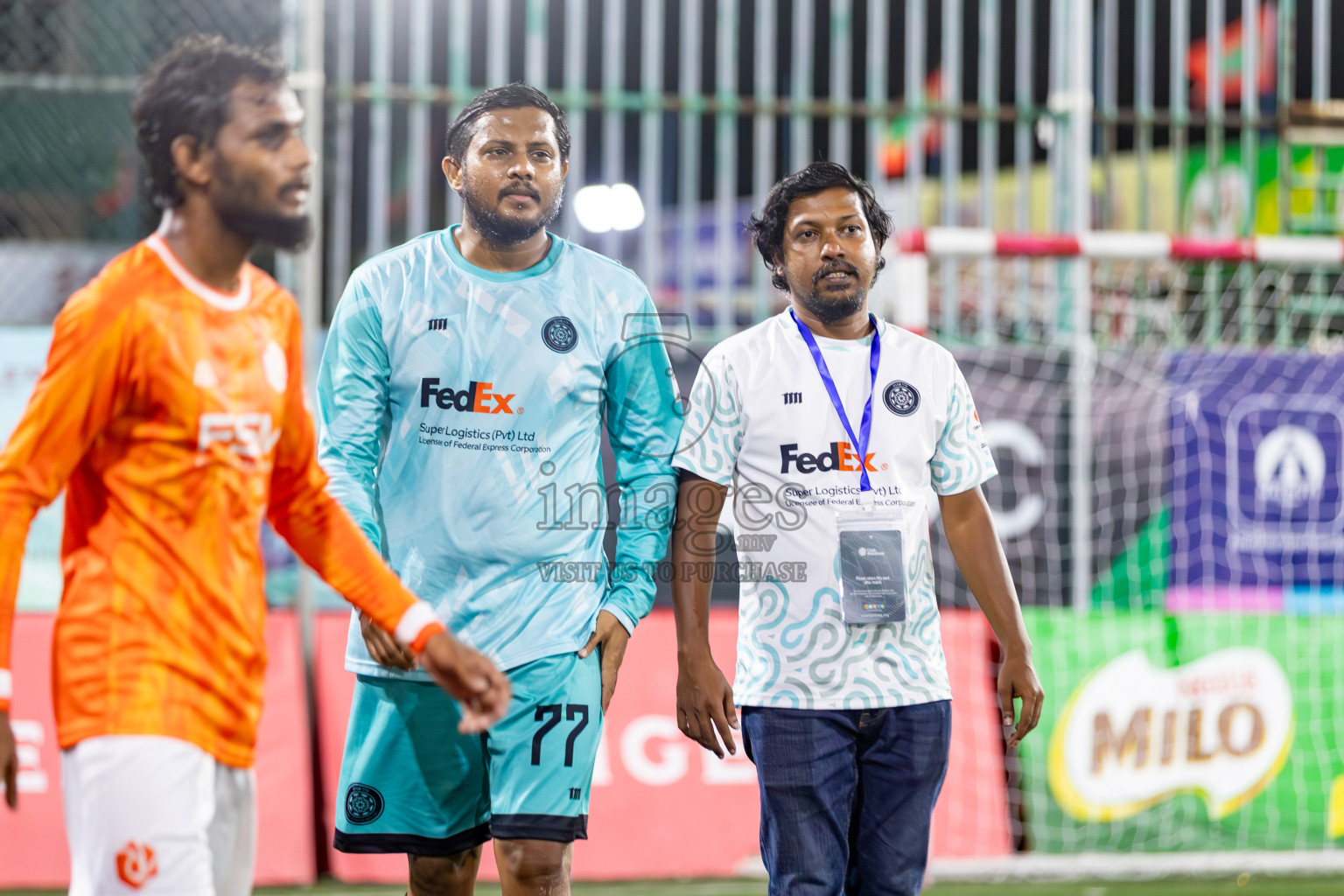 TEAM FSM vs CLUB TTS in Club Maldives Cup 2024 held in Rehendi Futsal Ground, Hulhumale', Maldives on Tuesday, 1st October 2024. Photos: Hassan Simah / images.mv