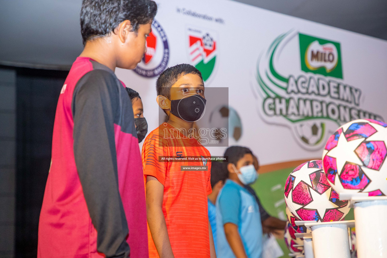 Draw Ceremony of MILO Academy Championship 2022 was held in Male' Maldives on Wednesday, 9th March 2021. Photos by: Ismail Thoriq/images.mv