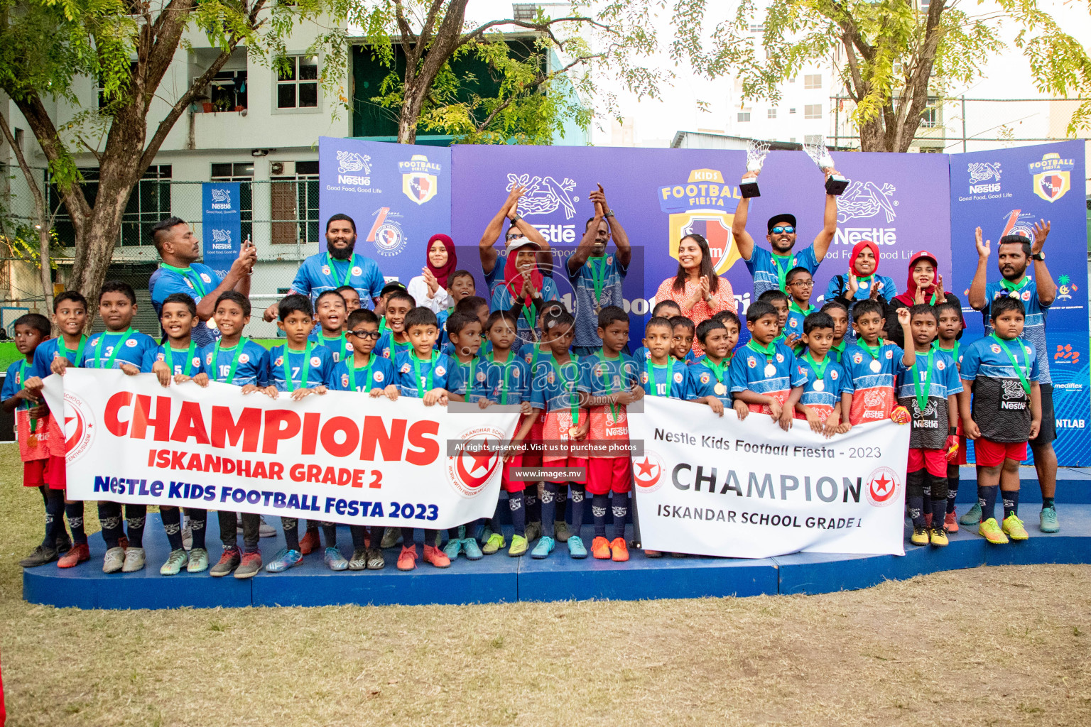 Finals & Closing Ceremony of Nestlé Kids Football Fiesta 2023 held in Male', Maldives on 25 February 2023