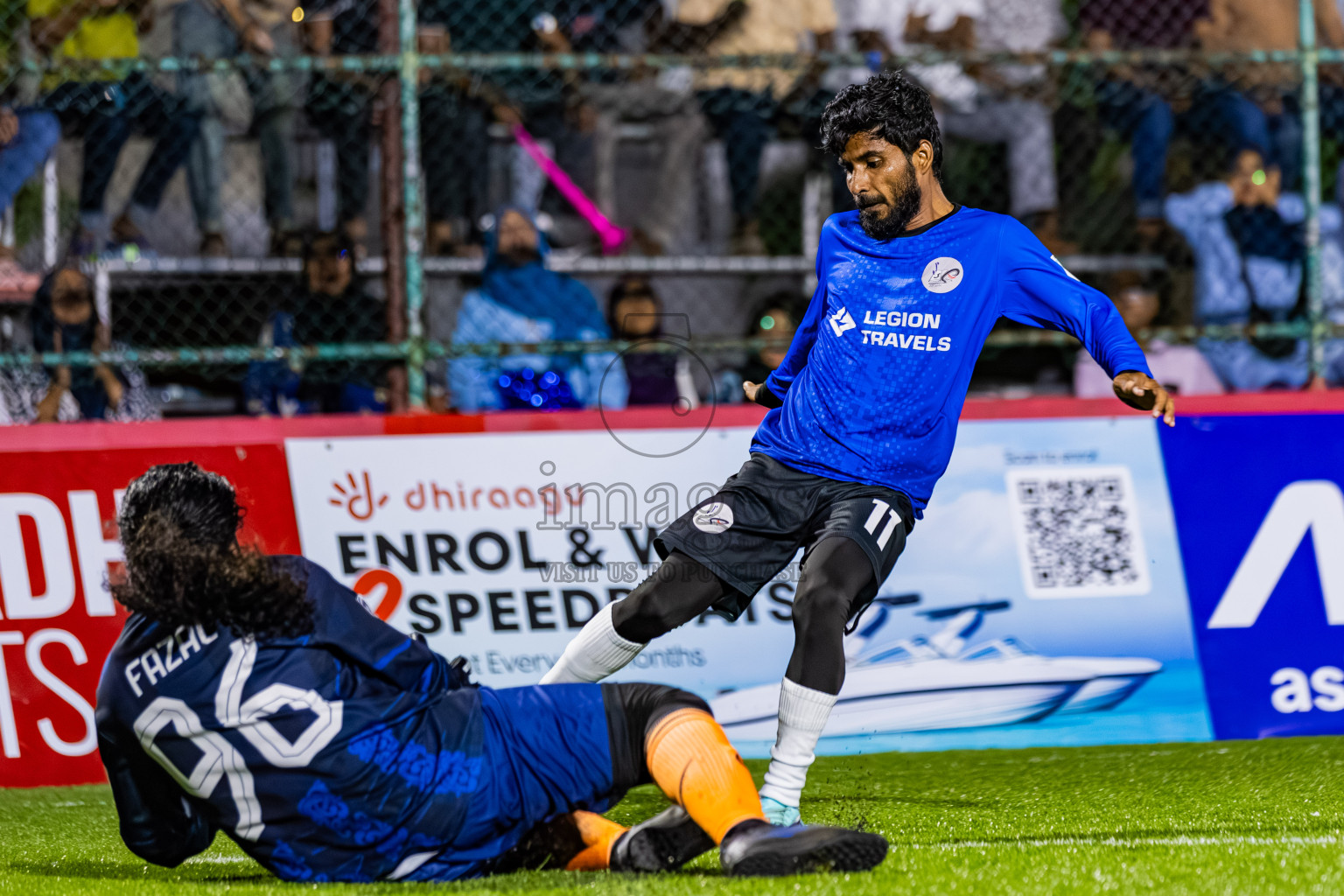 Thauleemee Gulhun vs PSM in Day 9 of Club Maldives Cup Classic 2025 was held in Rehendi Futsal Ground, Hulhumale', Maldives on Monday, 22nd September 2025. Photos: Nausham Waheed / images.mv