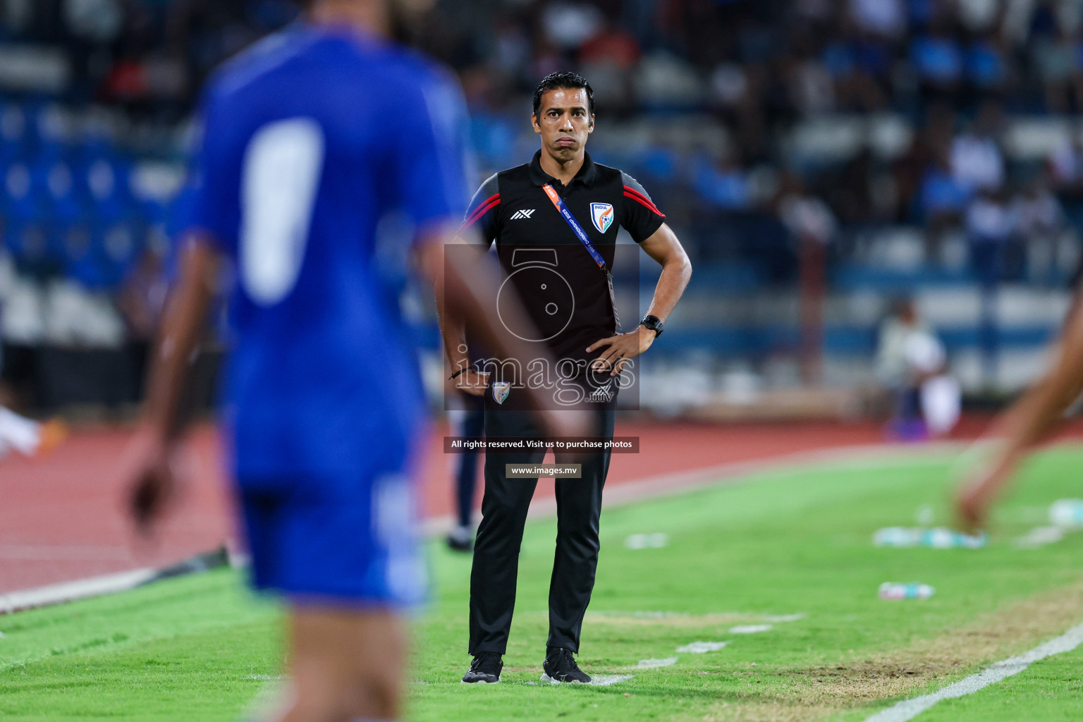 Kuwait vs India in the Final of SAFF Championship 2023 held in Sree Kanteerava Stadium, Bengaluru, India, on Tuesday, 4th July 2023. Photos: Nausham Waheed / images.mv