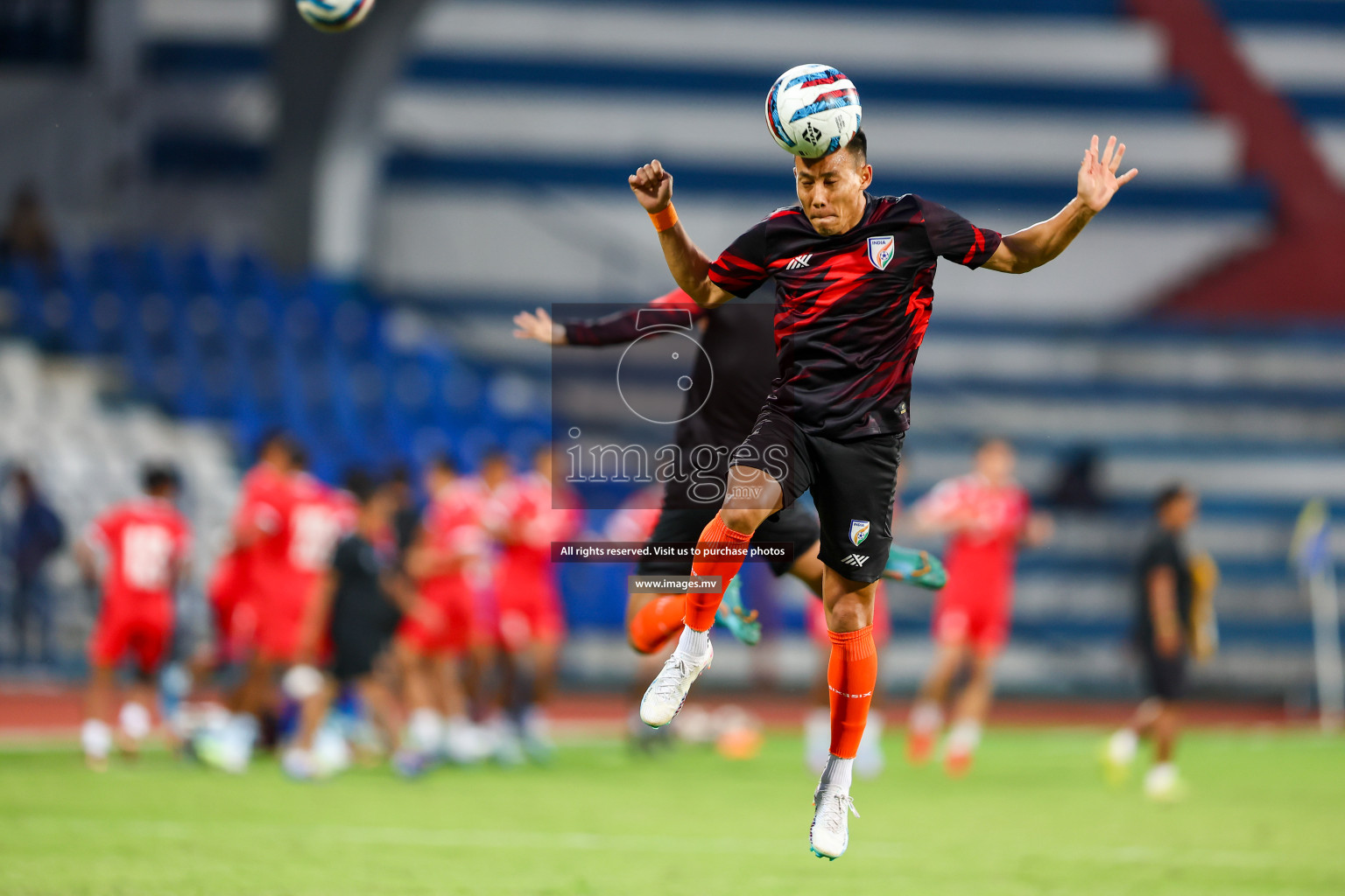 Nepal vs India in SAFF Championship 2023 held in Sree Kanteerava Stadium, Bengaluru, India, on Saturday, 24th June 2023. Photos: Nausham Waheed, Hassan Simah / images.mv