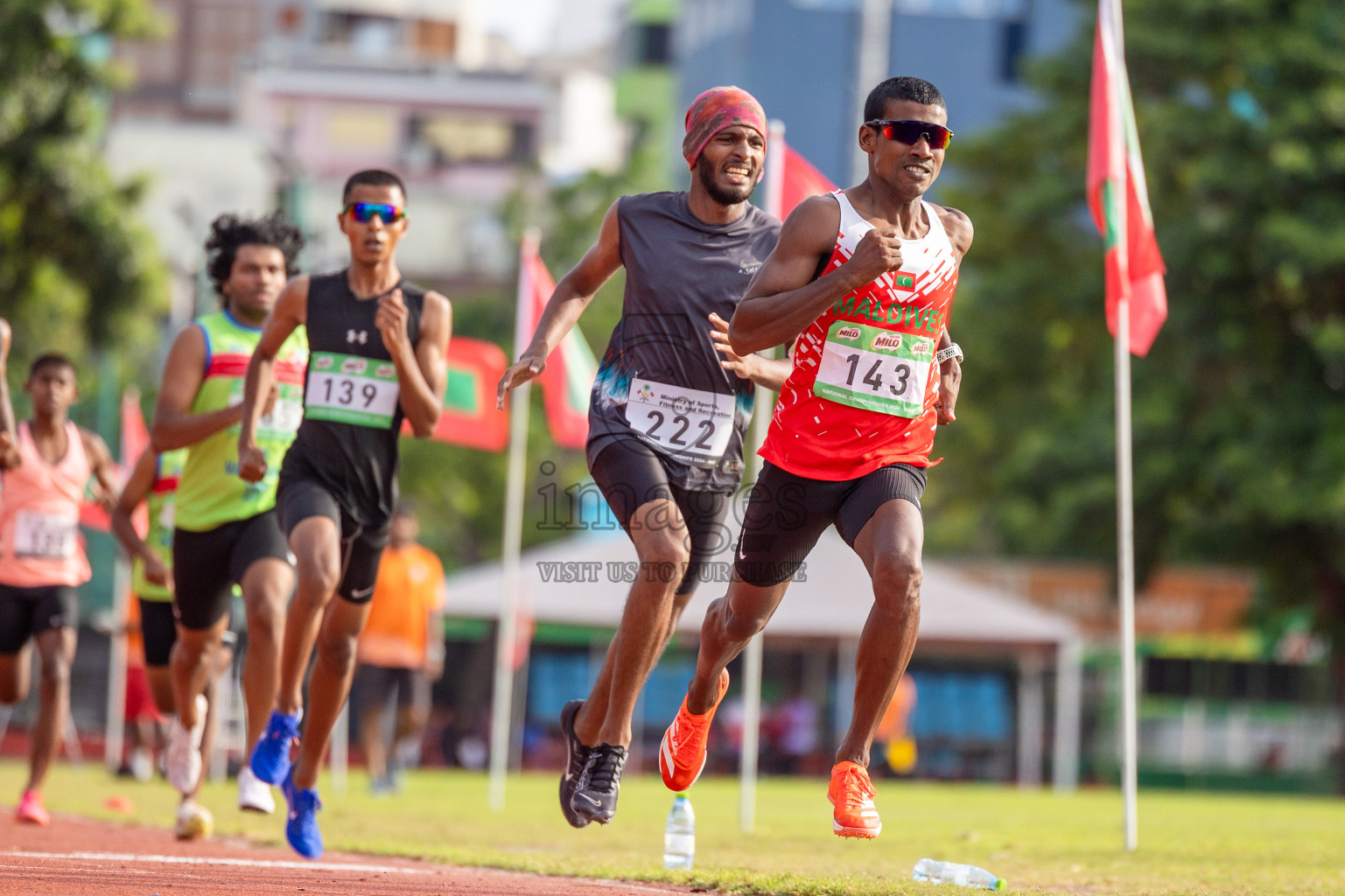 Day 2 of 33rd National Athletics Championship was held in Ekuveni Track at Male', Maldives on Friday, 6th September 2024. Photos: Shuu Abdul Sattar / images.mv