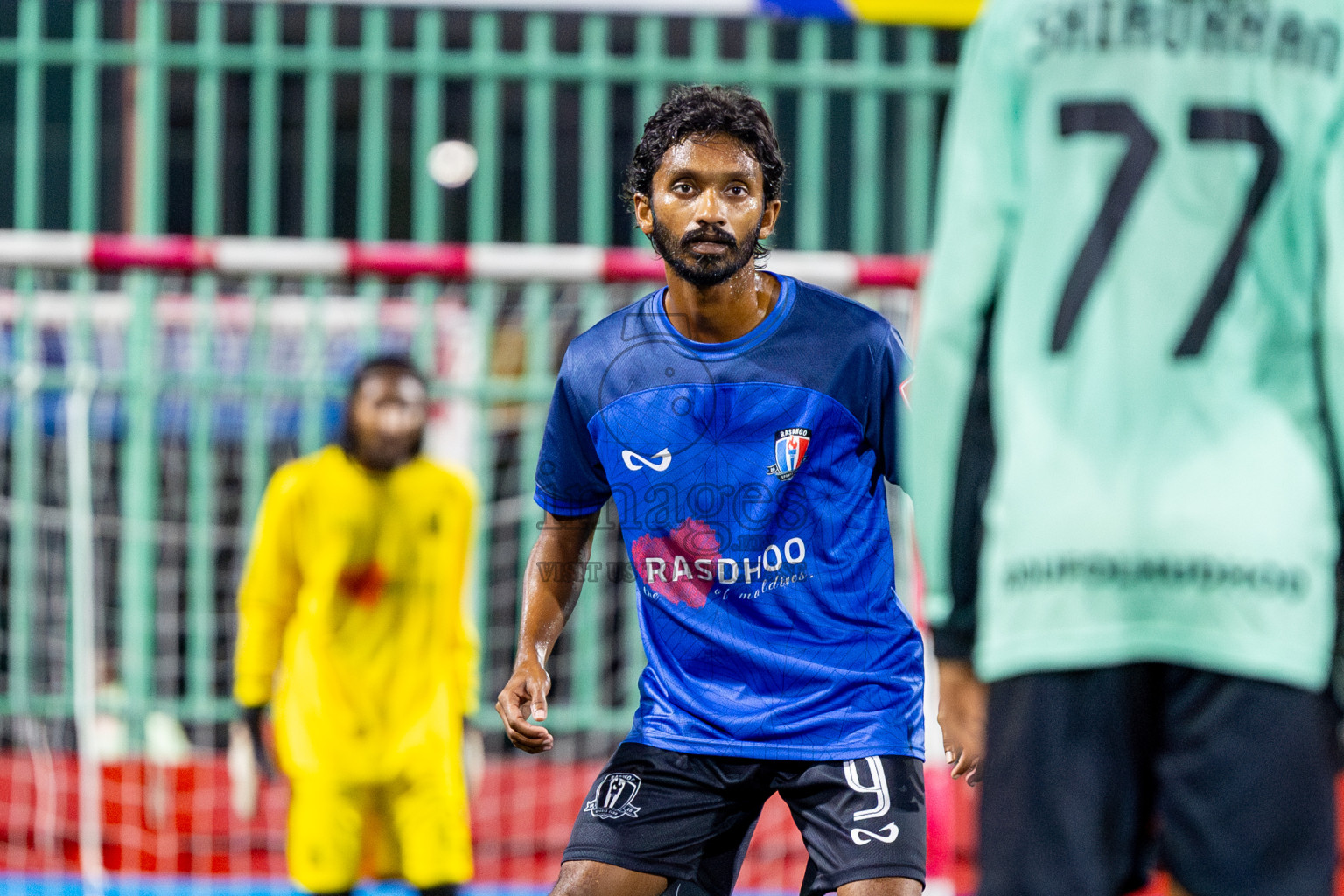 AA Rasdhoo vs AA Bodufolhudhoo in Day 11 of Golden Futsal Challenge 2025 was held on Wednesday, 15th January 2025, in Hulhumale', Maldives Photos: Nausham Waheed / images.mv