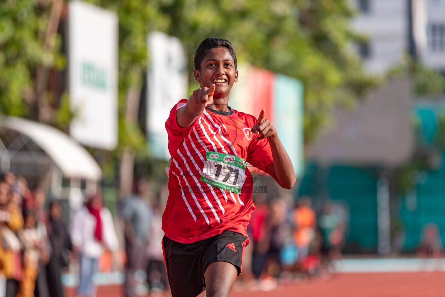 Day 4 of MILO Athletics Association Championship was held on Friday, 8th March 2024 in Male', Maldives. Photos: Hasna Hussain