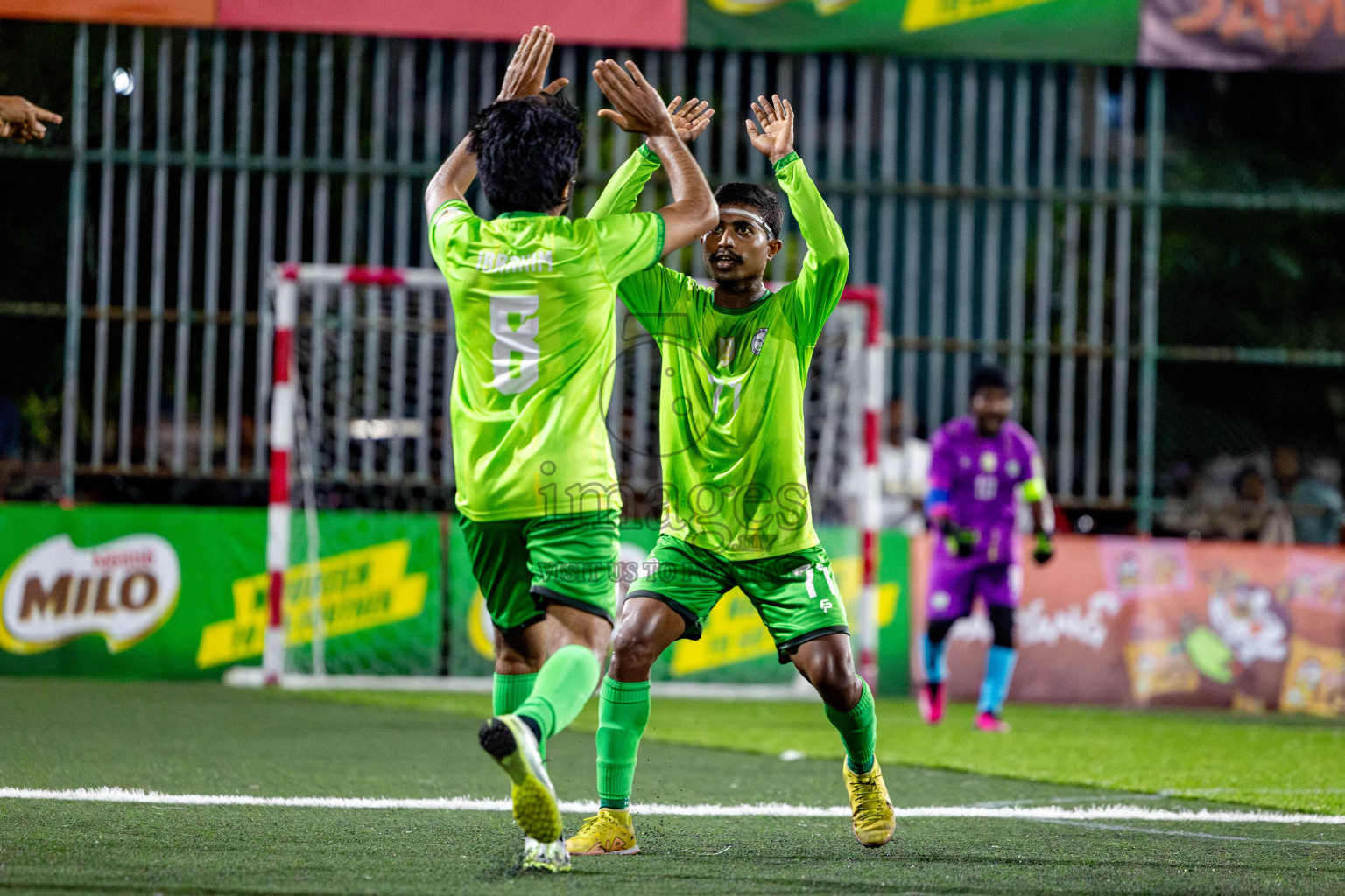 TEAM DJA vs KULHIVARU VUZARA in Club Maldives Classic 2024 held in Rehendi Futsal Ground, Hulhumale', Maldives on Monday, 16th September 2024. Photos: Nausham Waheed / images.mv