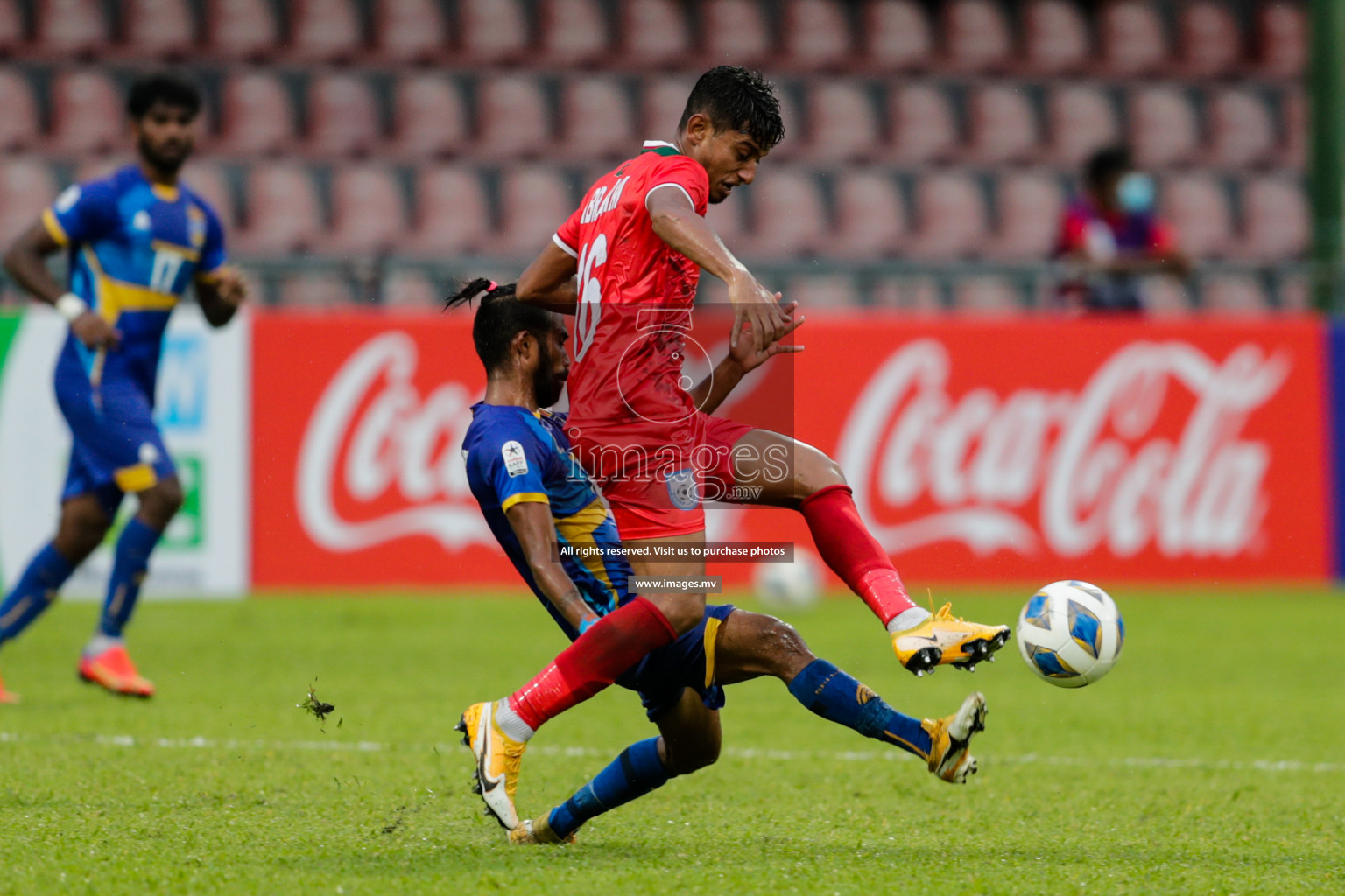 Bangladesh vs Sri Lanka in SAFF Championship 2021 held on 1st October 2021 in Galolhu National Stadium, Male', Maldives