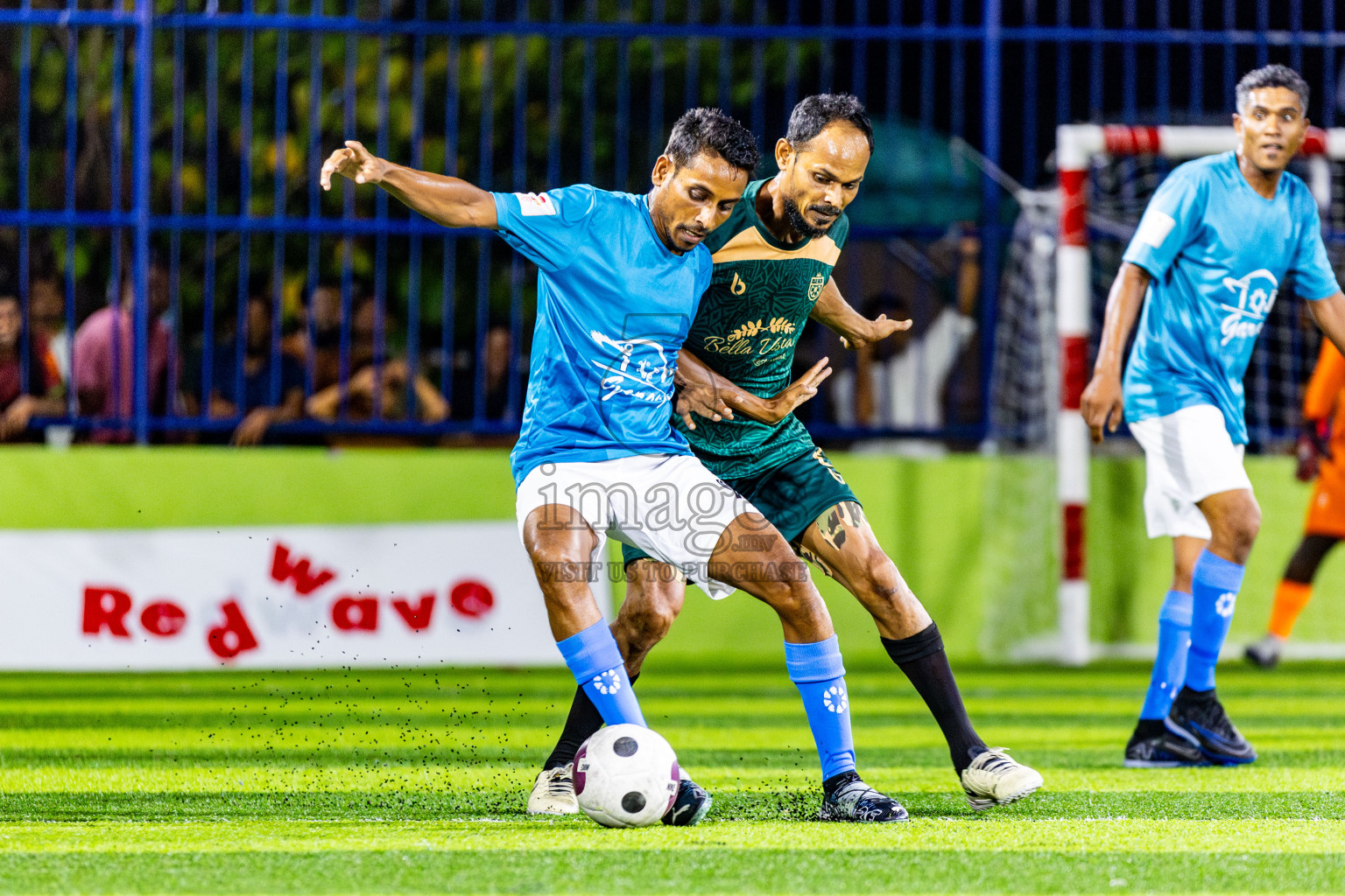 FC Suddenly vs FC Marlins in Day 4 of Eydhafushi Futsal Cup 2024 was held on Thursday, 11th April 2024, in B Eydhafushi, Maldives Photos: Nausham Waheed / images.mv