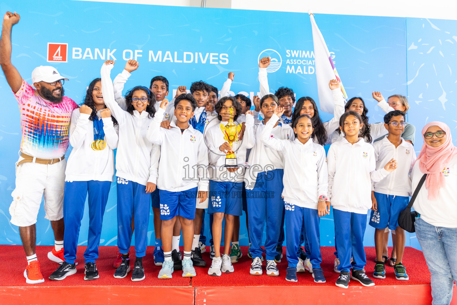 Closing ceremony of BML 20th Inter-School Swimming Competition was held in Hulhumale' Swimming Complex on Saturday, 19th October 2024. 
Photos: Ismail Thoriq