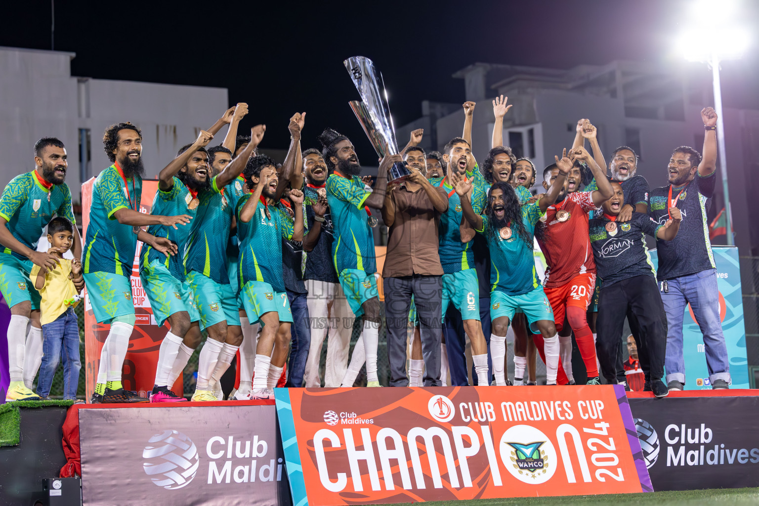 WAMCO vs RRC in the Final of Club Maldives Cup 2024 was held in Rehendi Futsal Ground, Hulhumale', Maldives on Friday, 18th October 2024. Photos: Ismail Thoriq / images.mv