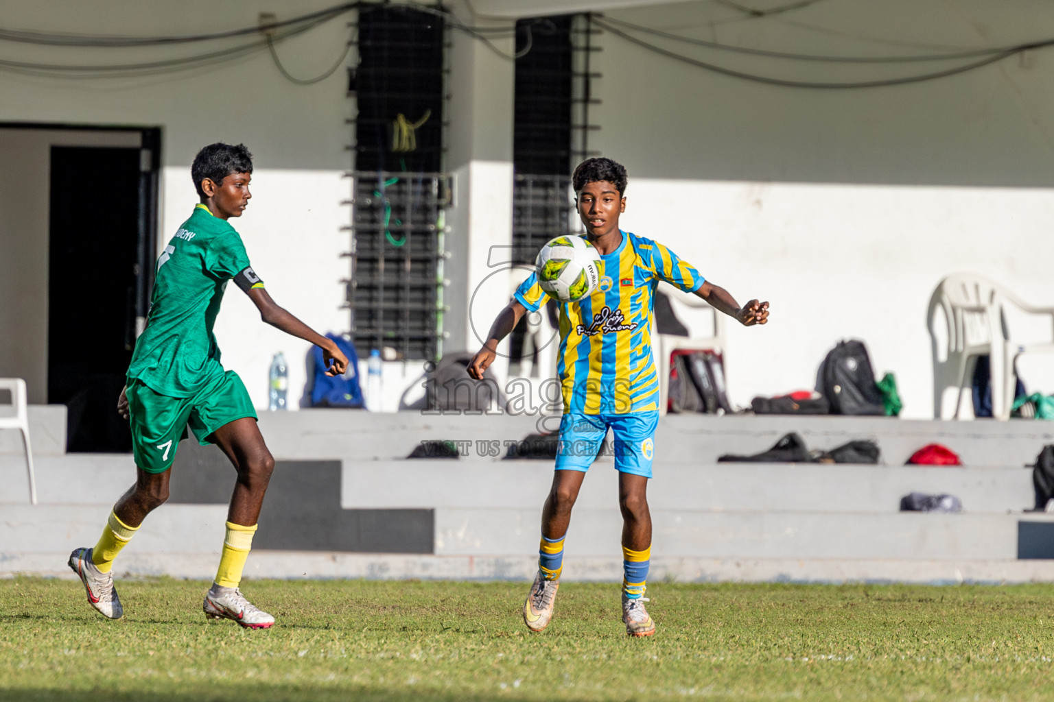 Day 4 of MILO Academy Championship 2024 (U-14) was held in Henveyru Stadium, Male', Maldives on Sunday, 3rd November 2024. 
Photos: Hassan Simah / Images.mv