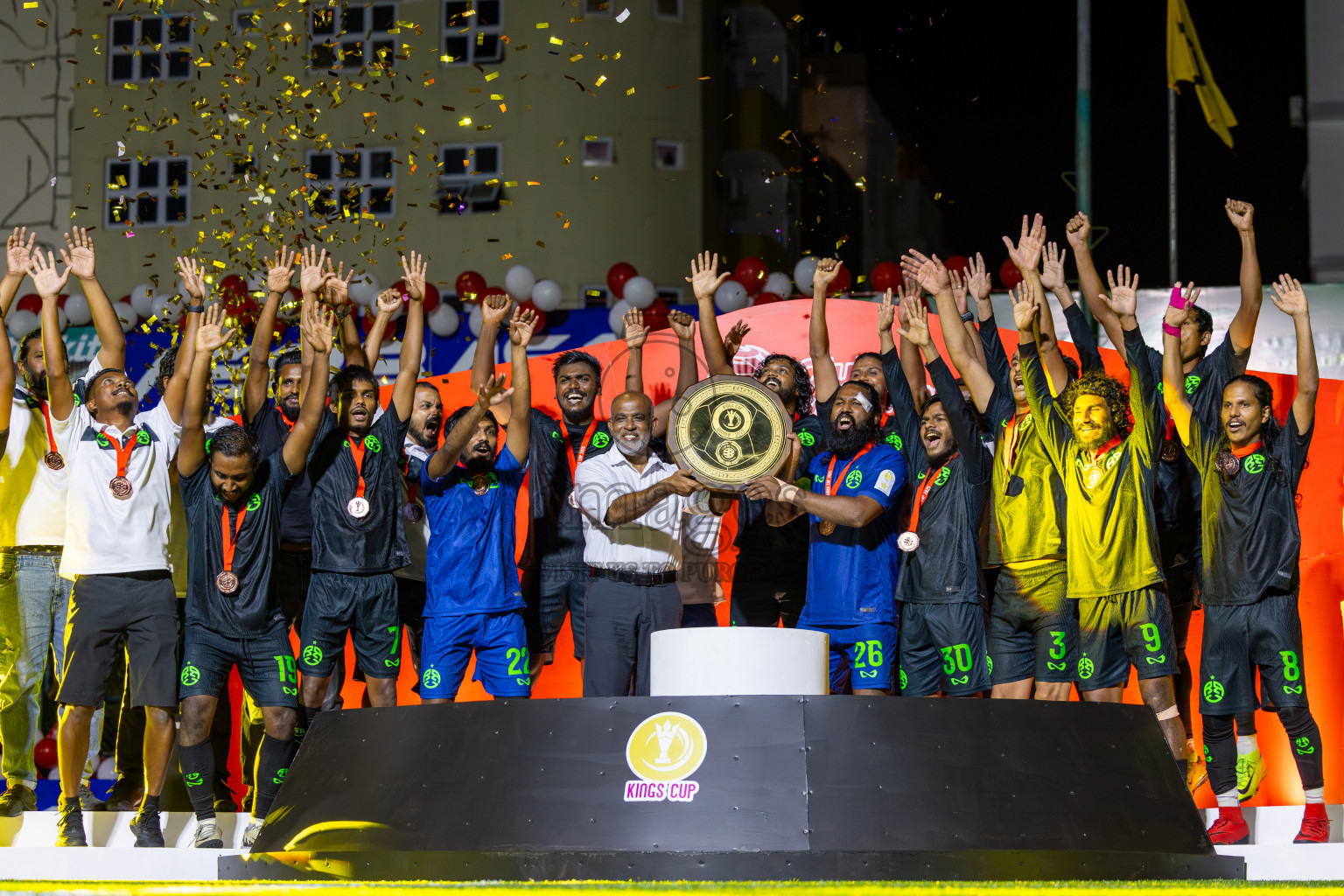 Road Recreation Club vs Club Combination SC Eydhafushi in Kings Cup Final of Club Maldives 2025 was held in Rehendhi Futsal Ground, Hulhumale', Maldives on Tuesday, 9th September 2025. Photos: Ismail Thoriq / images.mv