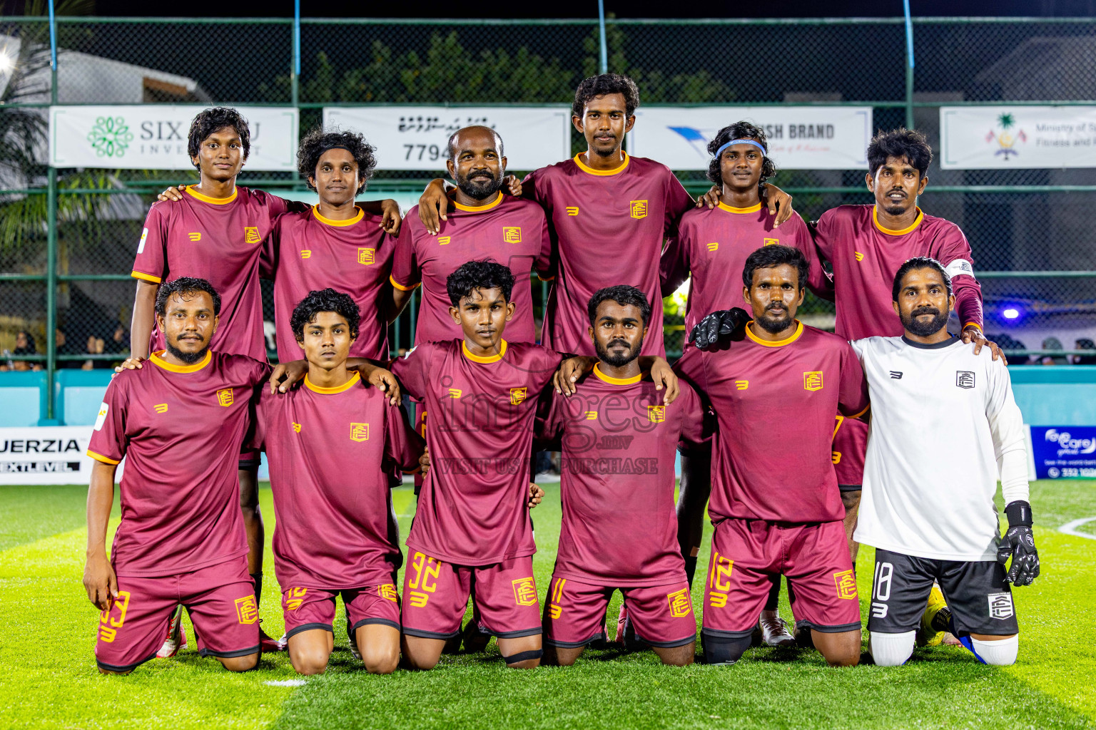 Comienzo fc vs The dee ess kay in Day 1 of Laamehi Dhiggaru Ekuveri Futsal Challenge 2025 was held on Thursday, 24th July 2025, at Dhiggaru Futsal Ground, Dhiggaru, Maldives Photos: Nausham Waheed / images.mv