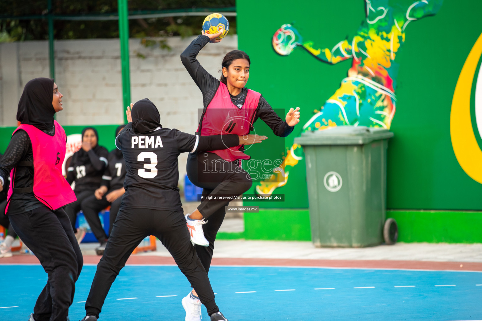 Day 12 of Milo 6th Inter Office Handball Tournament 2022 - Photos by Hassan Simah