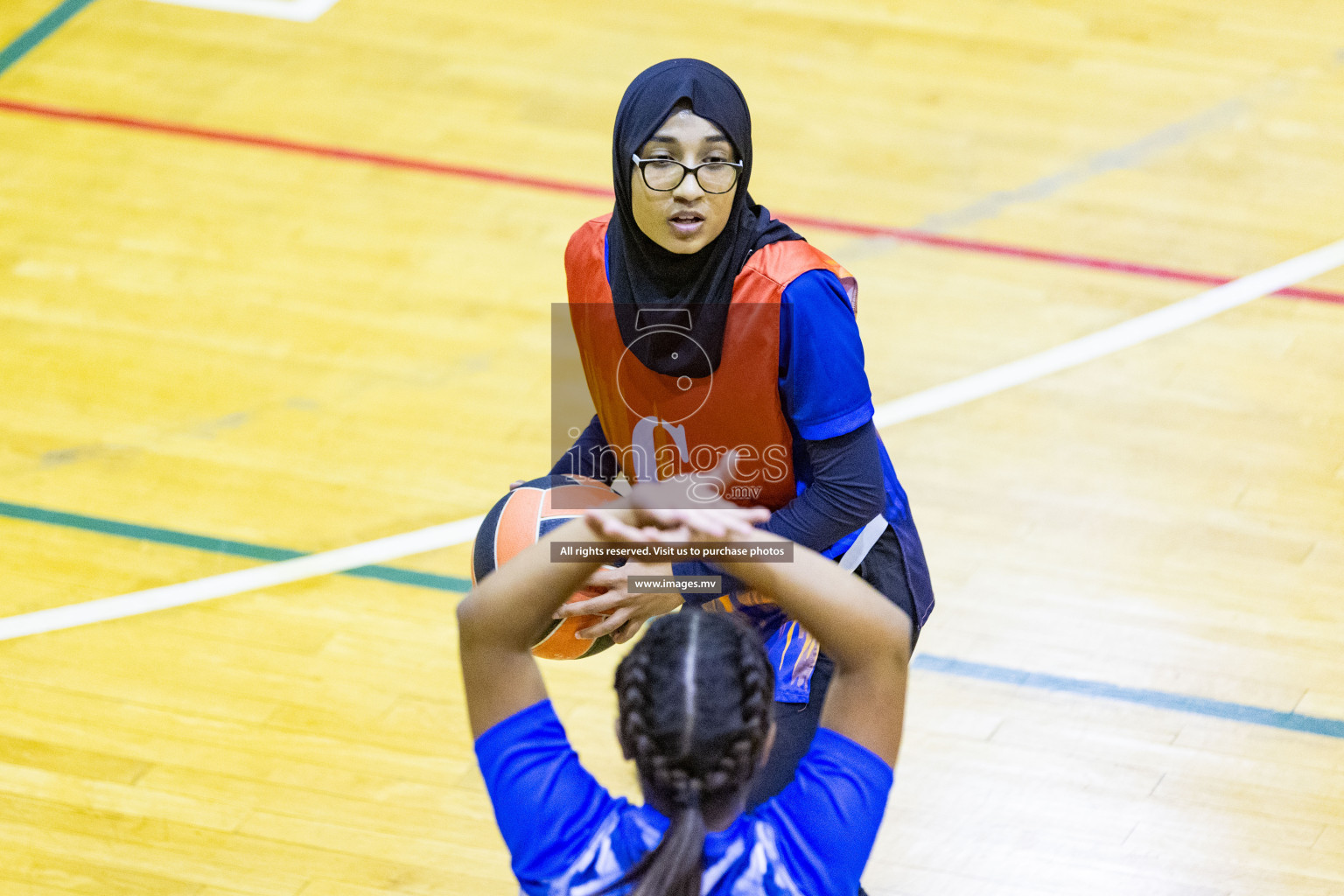 Day3 of 24th Interschool Netball Tournament 2023 was held in Social Center, Male', Maldives on 29th October 2023. Photos: Nausham Waheed, Mohamed Mahfooz Moosa / images.mv