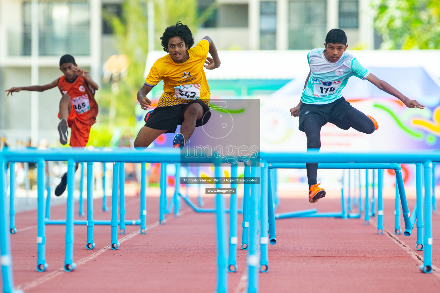 Day four of Inter School Athletics Championship 2023 was held at Hulhumale' Running Track at Hulhumale', Maldives on Wednesday, 17th May 2023. Photos: Nausham Waheed/ images.mv