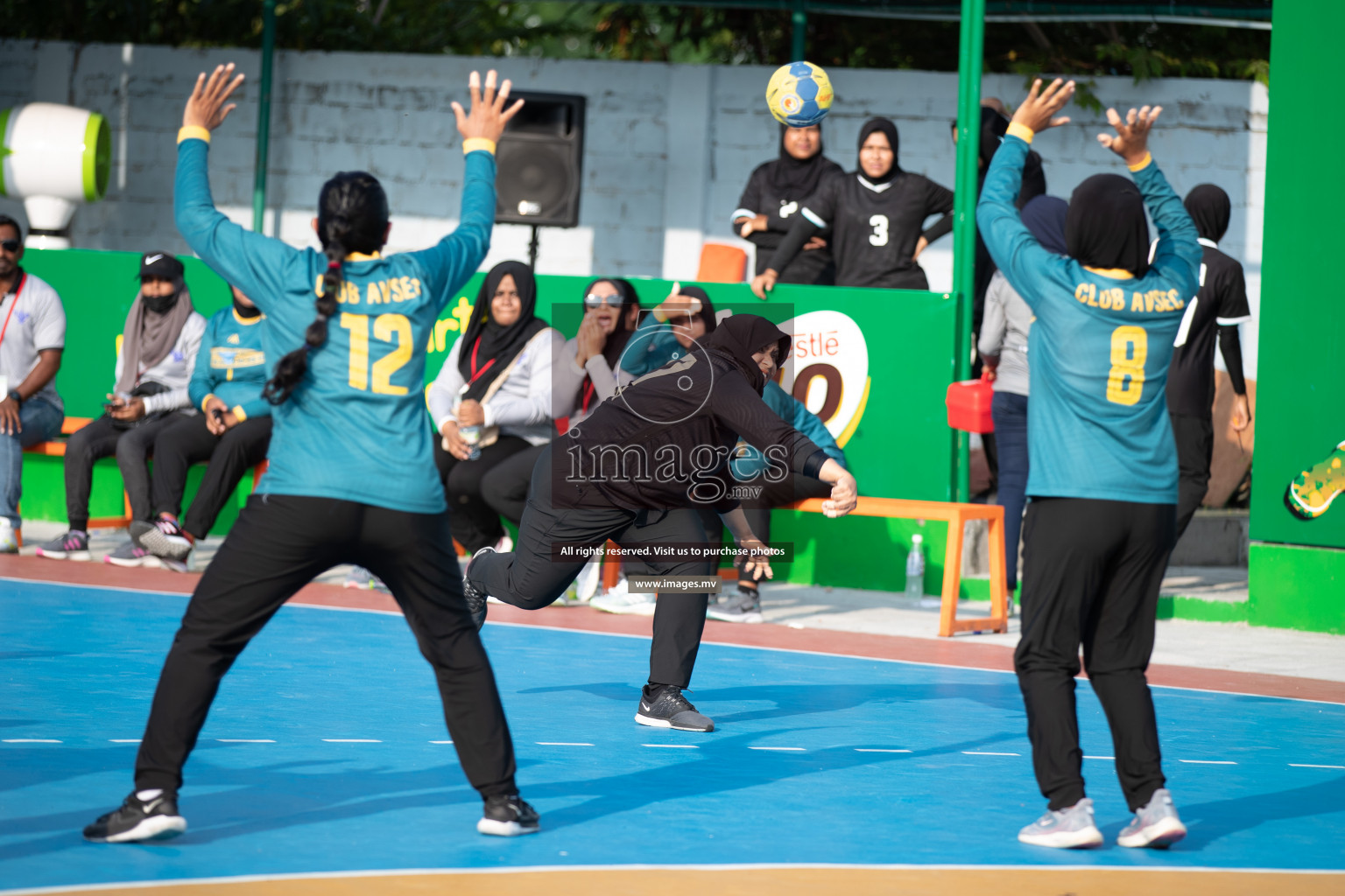 Day 12 of Milo 6th Inter Office Handball Tournament 2022 - Photos by Hassan Simah