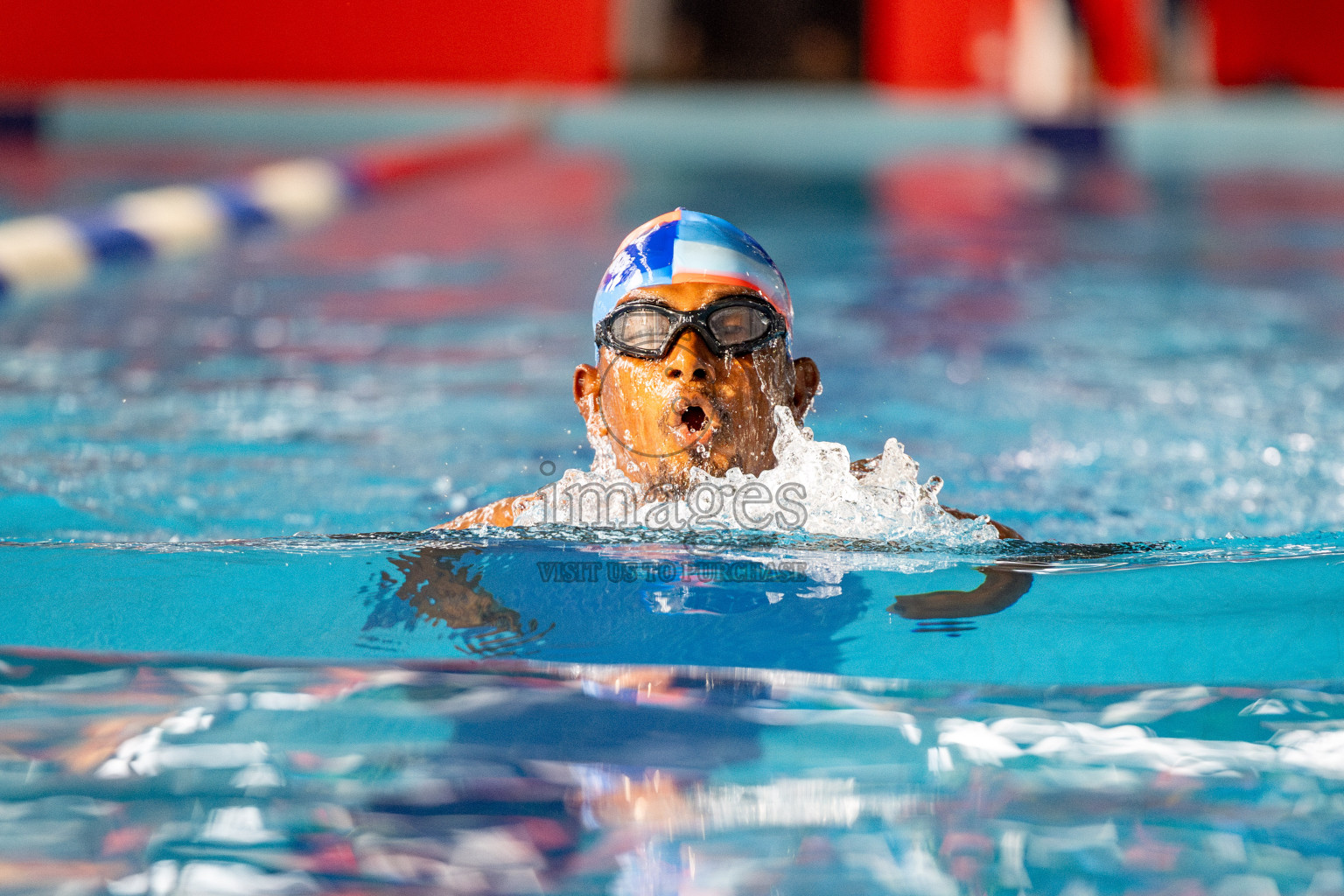 Day 6 of National Swimming Competition 2024 held in Hulhumale', Maldives on Wednesday, 18th December 2024. 
Photos: Hassan Simah / images.mv