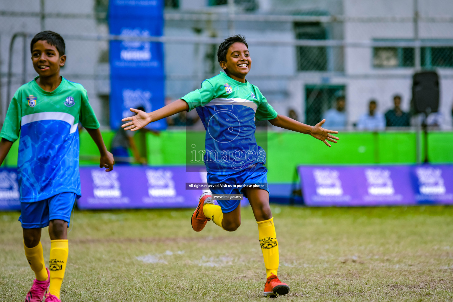 Day 4 of Milo Kids Football Fiesta 2022 was held in Male', Maldives on 22nd October 2022. Photos: Nausham Waheed / images.mv