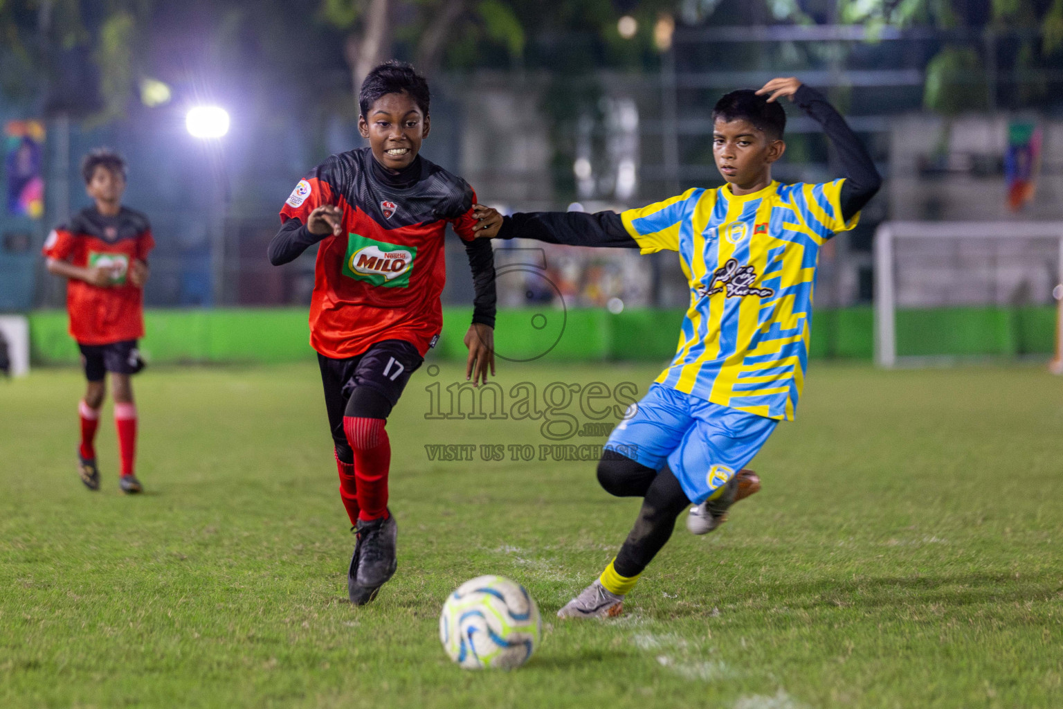 TC vs Valencia  (U12) in Day 5 of Dhivehi Youth League 2024 held at Henveiru Stadium on Friday 29th November 2024. Photos: Shuu Abdul Sattar/ Images.mv