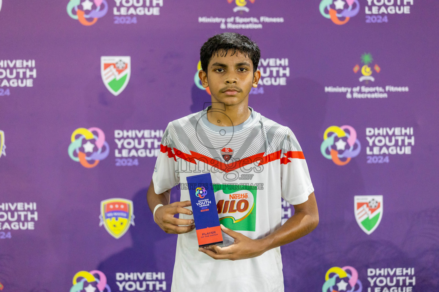 Dhivehi Youth League 2024 - Day 1. Matches held at Henveiru Stadium on 21st November 2024 , Thursday. Photos: Shuu Abdul Sattar/ Images.mv