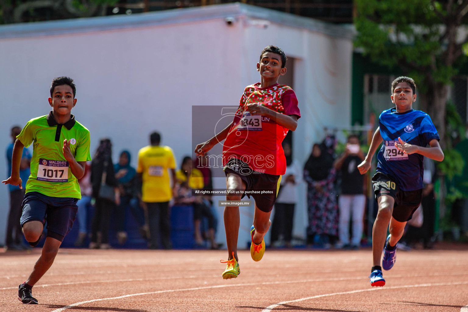 Day 4 of Inter-School Athletics Championship held in Male', Maldives on 26th May 2022. Photos by: Nausham Waheed / images.mv